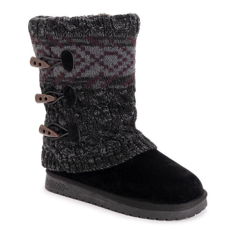 Essentials by MUK LUKS Cheryl Womens Winter Boots Red Product Image