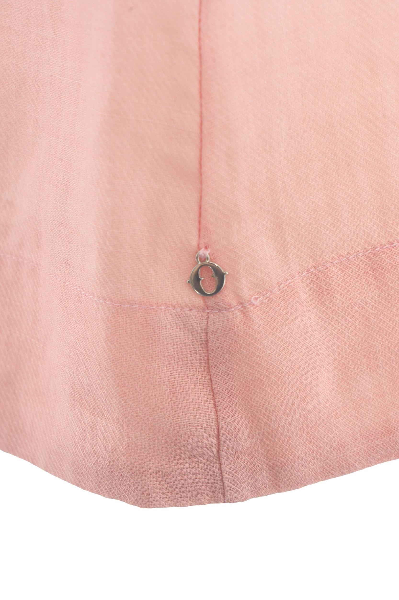 Ramie blouse with ruffles Product Image