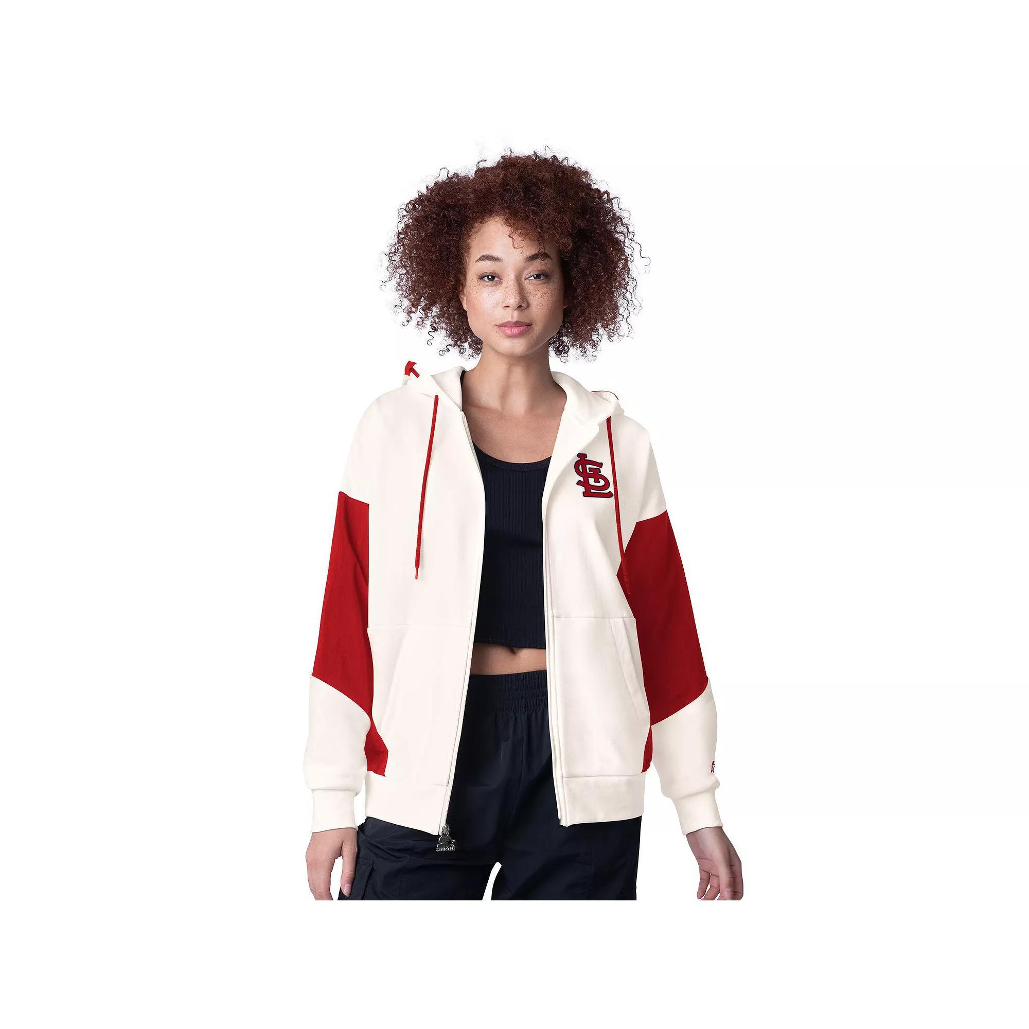 Women's Starter White Dallas Cowboys Scrimmage Full-Zip Hoodie,  Product Image