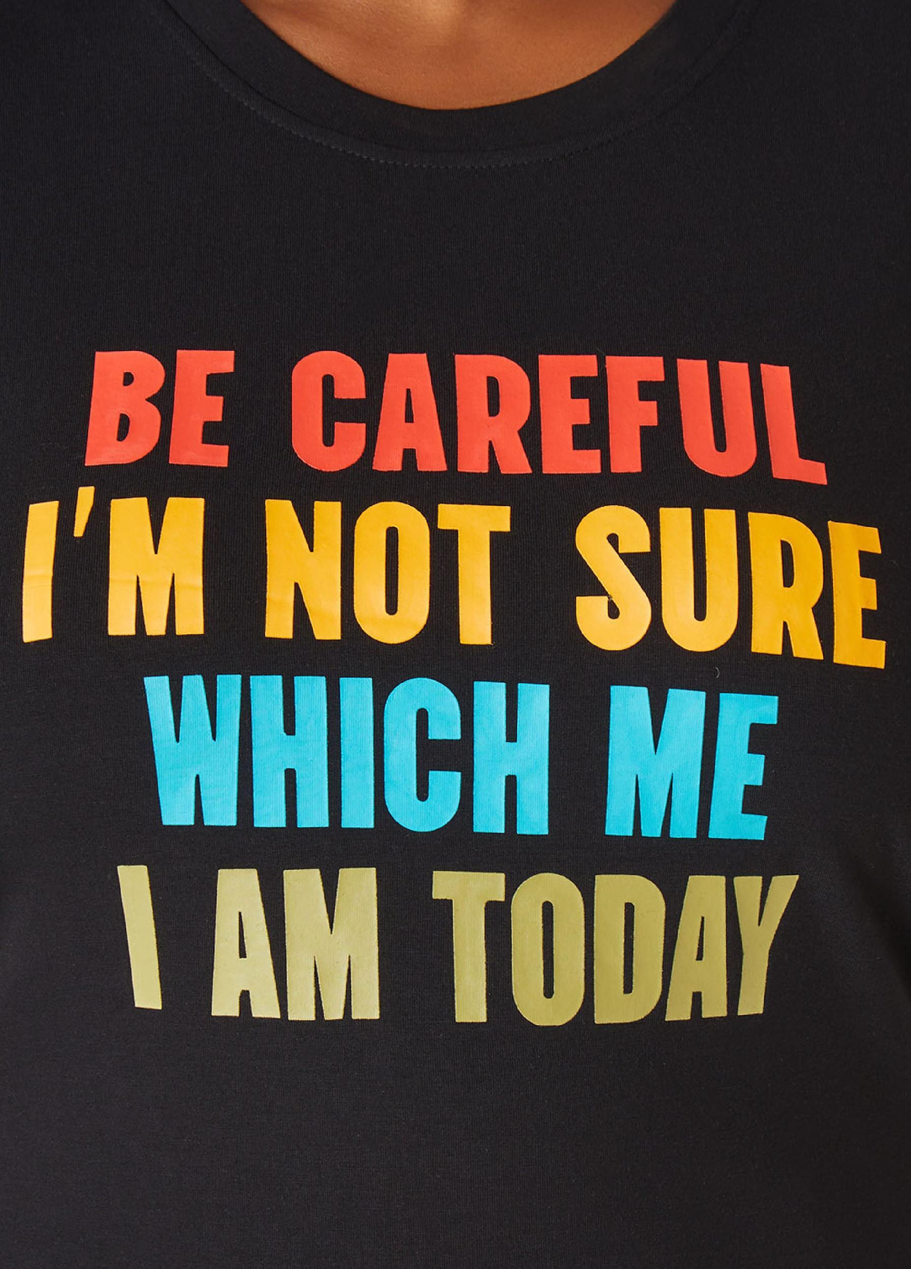 Be Careful Graphic Tee Product Image