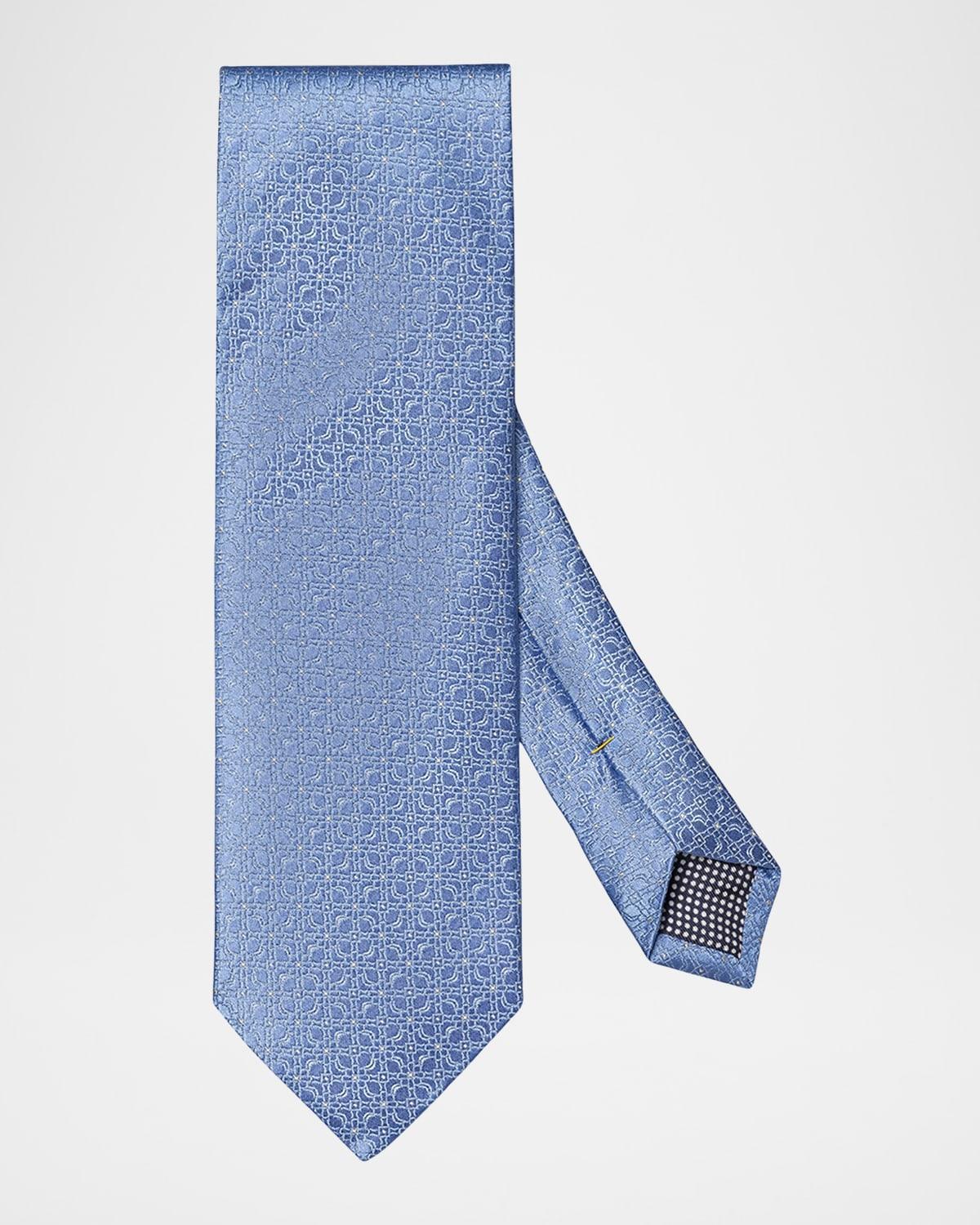 Men's Floral Silk Tie Product Image