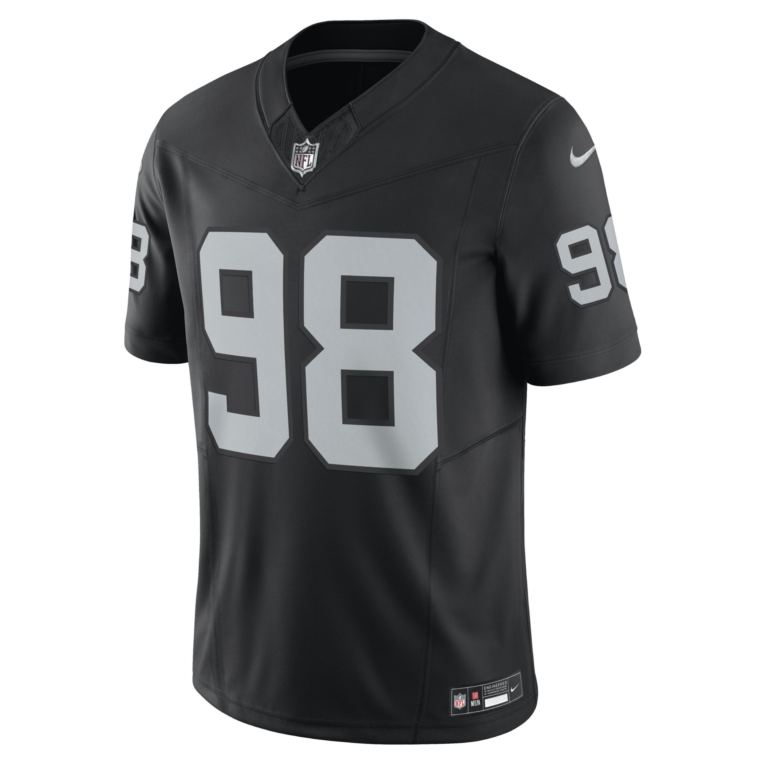 Maxx Crosby Las Vegas Raiders Nike Men's Dri-FIT NFL Limited Football Jersey Product Image