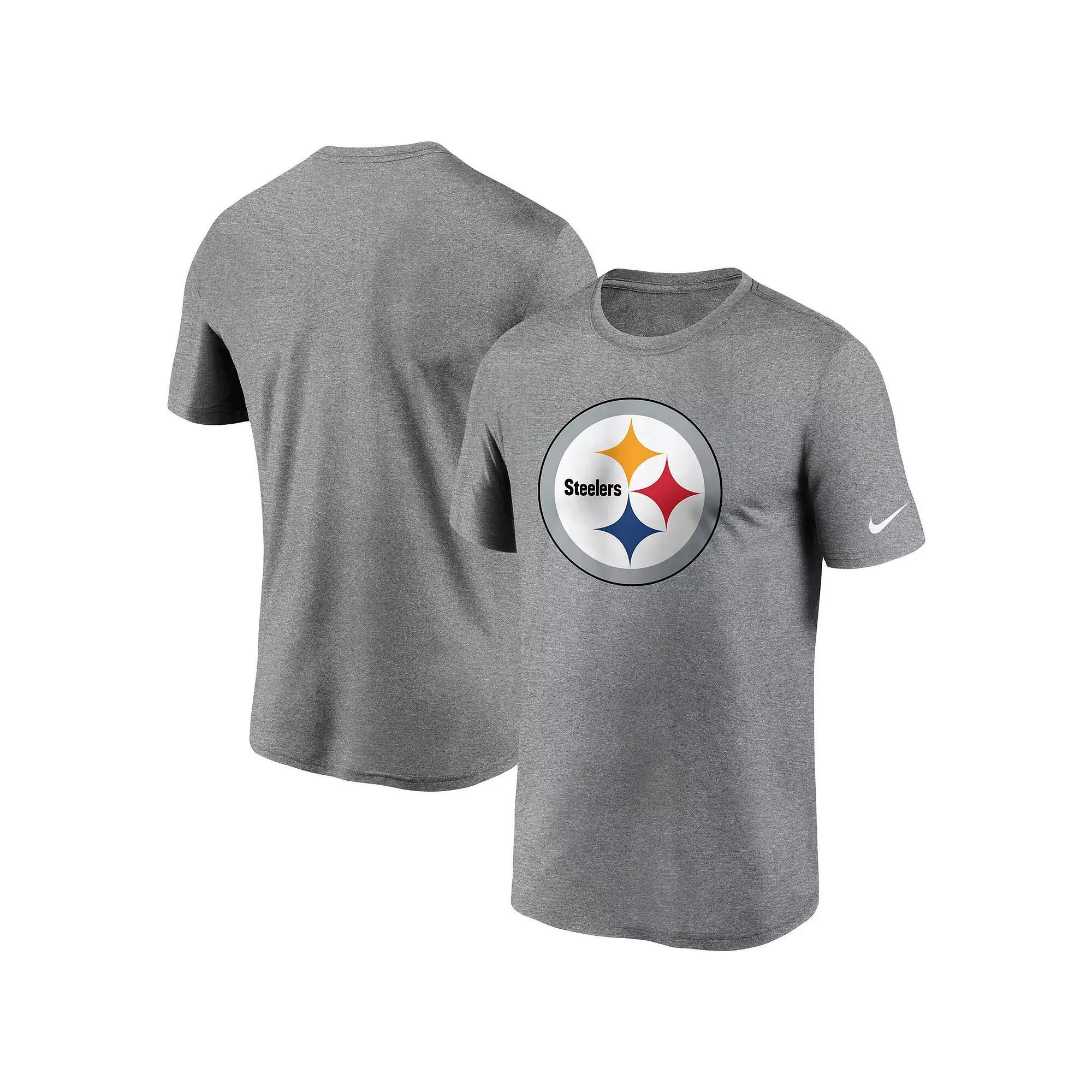 Men's Nike Heathered Gray New York Giants Icon Legend Performance T-Shirt,  Product Image