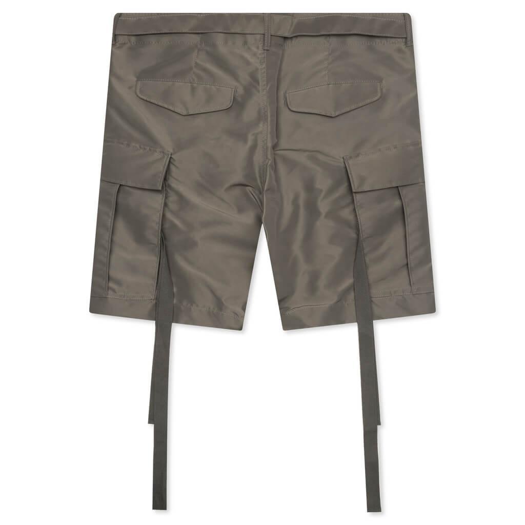 Nylon Twill Shorts - Taupe Male Product Image