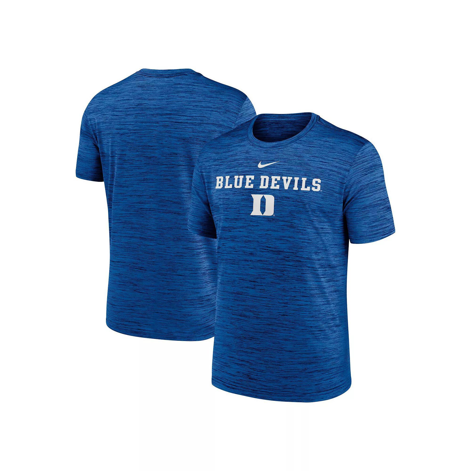 Men's Nike Royal Kentucky Wildcats Campus Center Block Velocity Performance T-Shirt,  Product Image