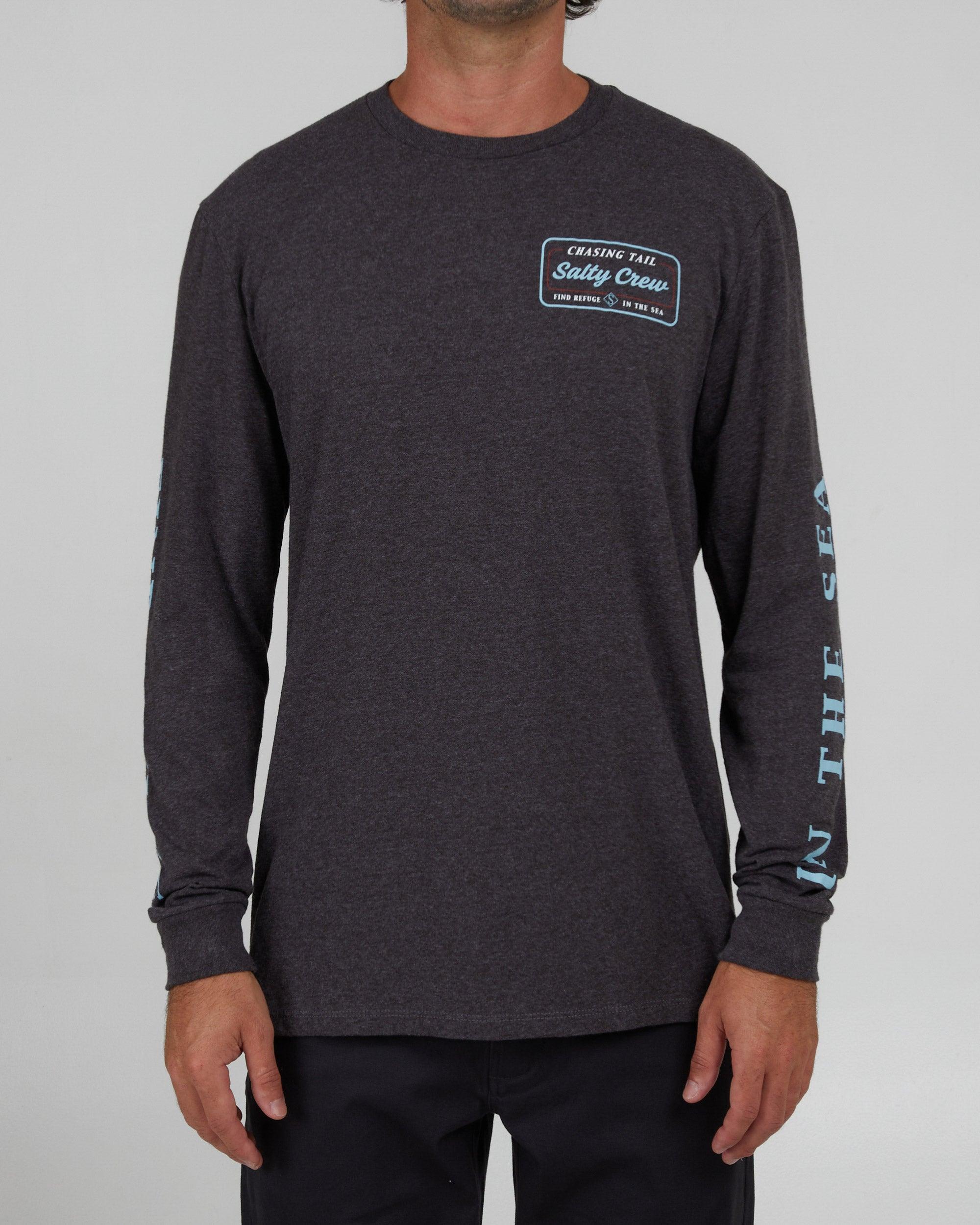 Marina Classic L/S Tee - Charcoal Heather Male Product Image