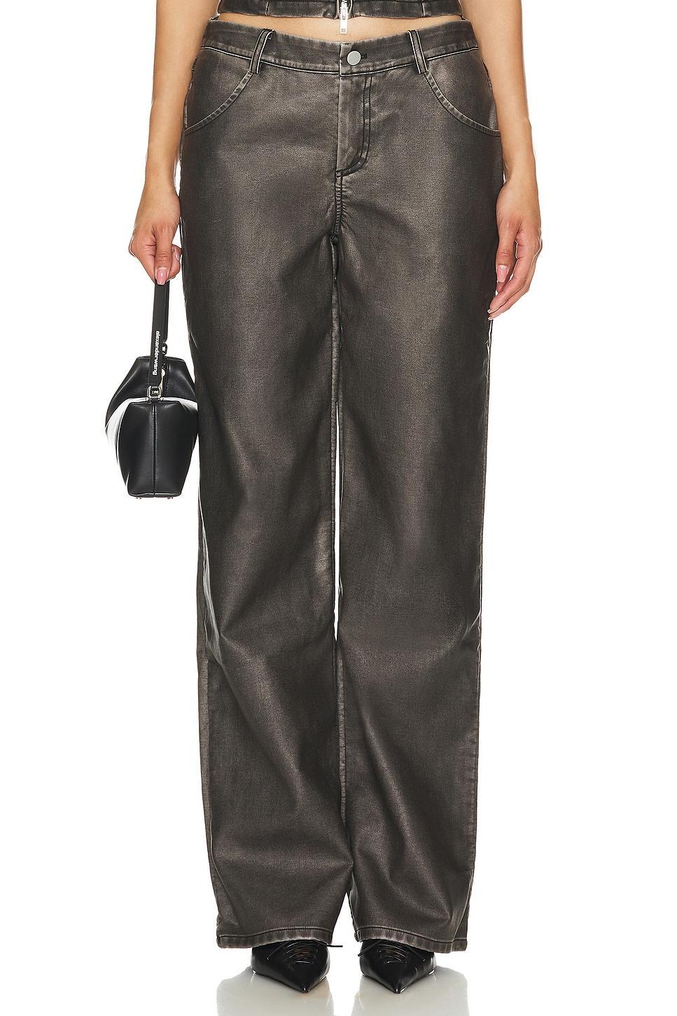 Rachel Faux Leather Pant superdown Product Image