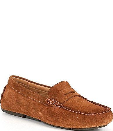 Flag LTD. Womens Morgan Suede Penny Loafers Product Image