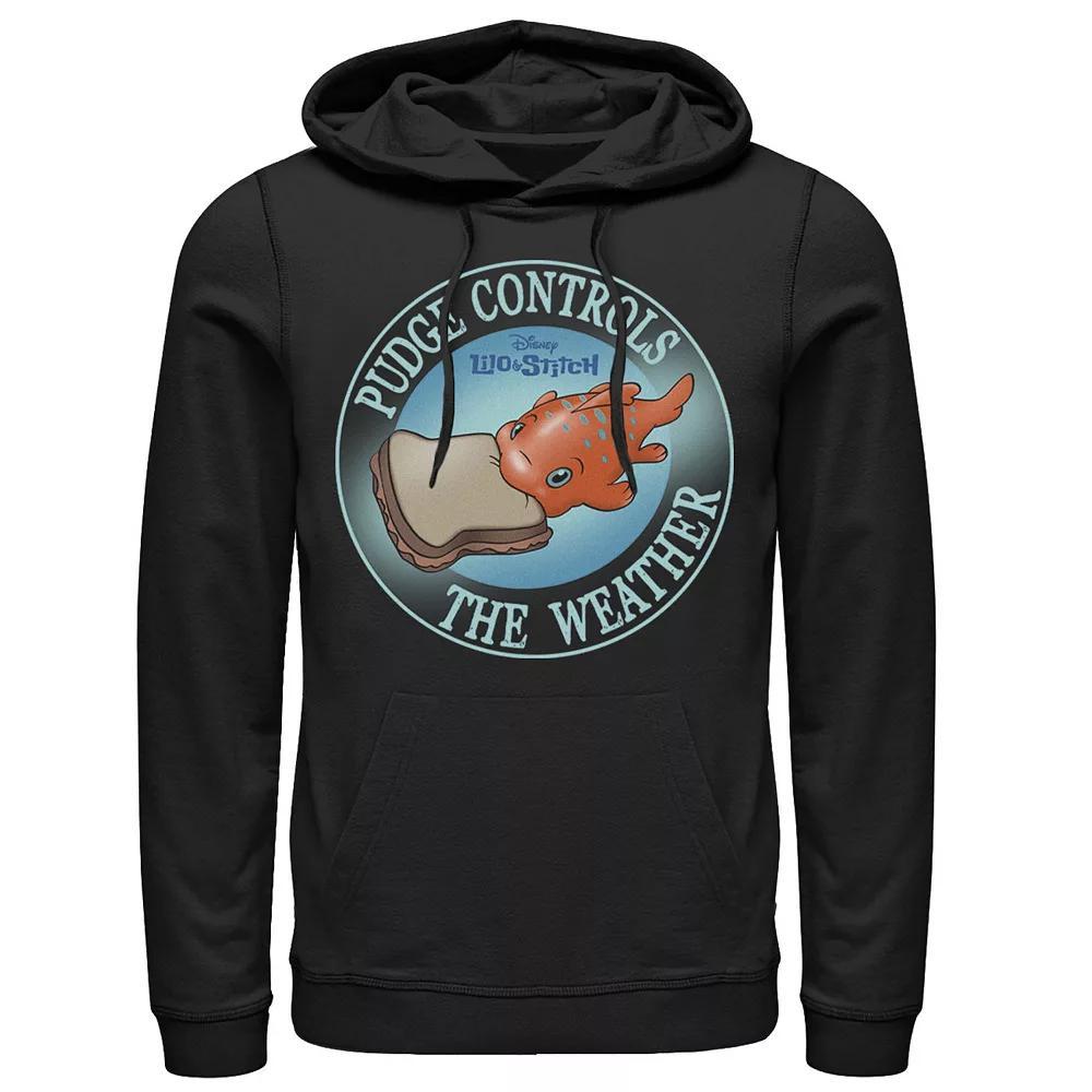 Men's Jurassic Park Dinosaur Crossing Yellow Sign Pullover Hoodie,  Product Image