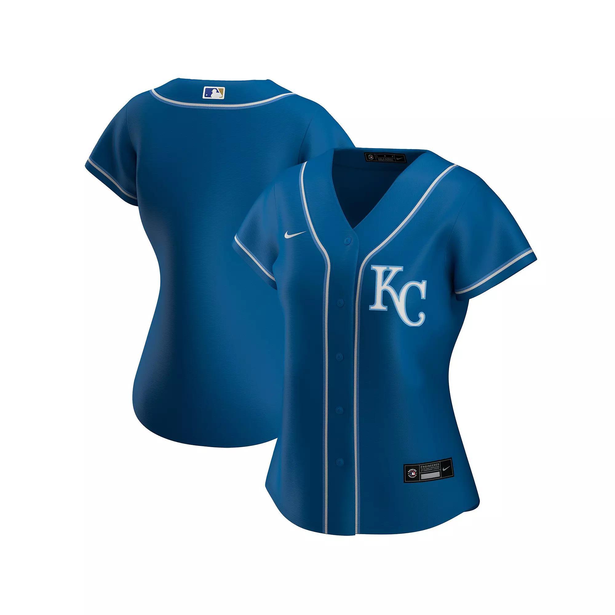 Womens Nike Royal Kansas City Royals Alternate Replica Team Jersey Product Image