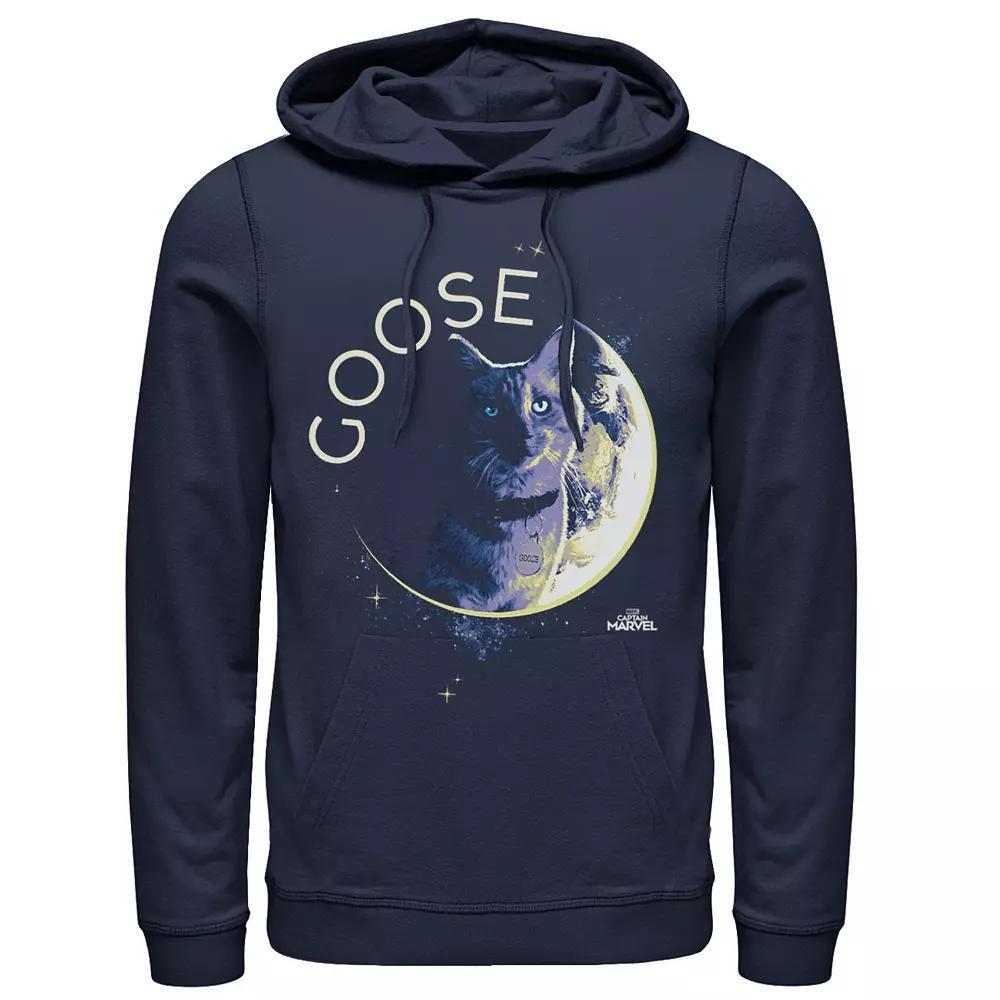 Men's Marvel Captain Marvel Goose Space Planet Portrait Hoodie,  Product Image