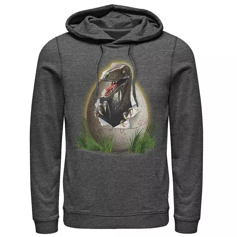 Men's Jurassic Park Raptor Breaking The Egg Pullover Graphic Hoodie,  Product Image