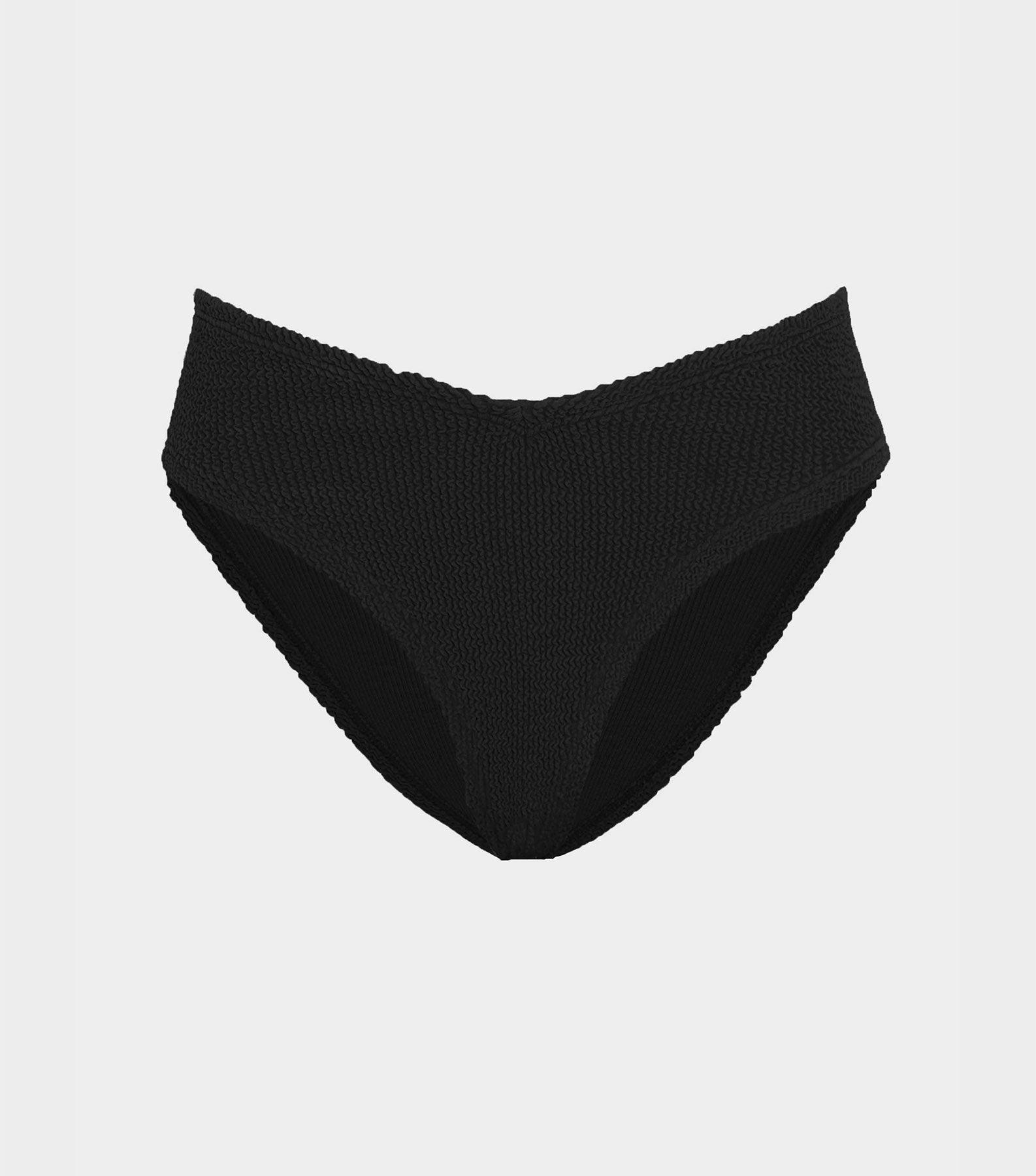 V Waist Bikini Bottom - Black Product Image