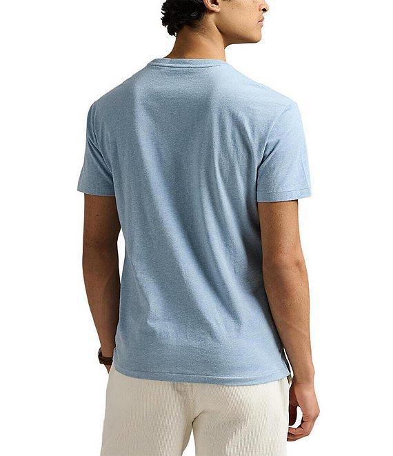 Polo Ralph Lauren Short Sleeve Classic Fit Chain-Stitch Logo Jersey T-Shirt Product Image