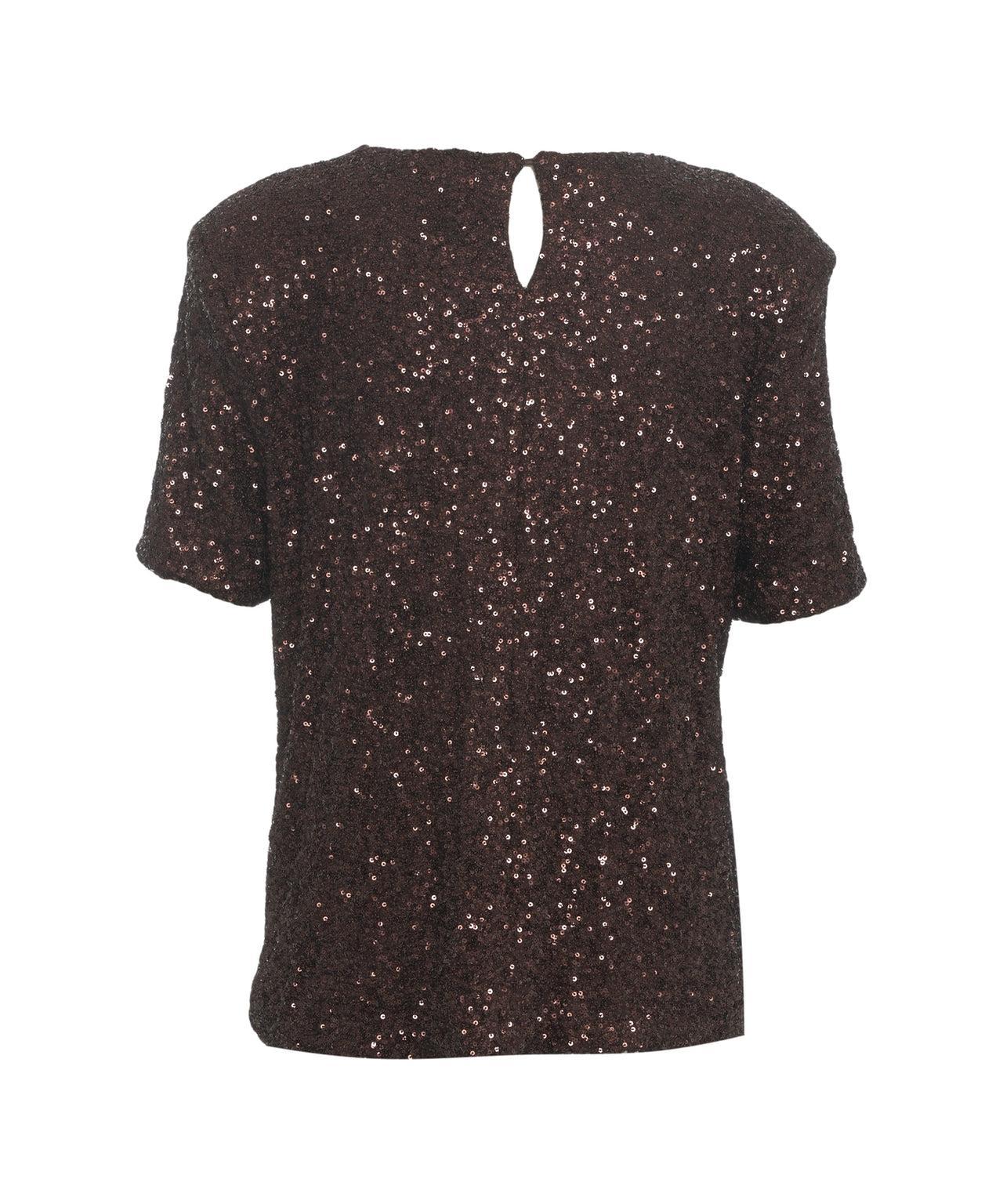 T-shirt with sequin application Product Image