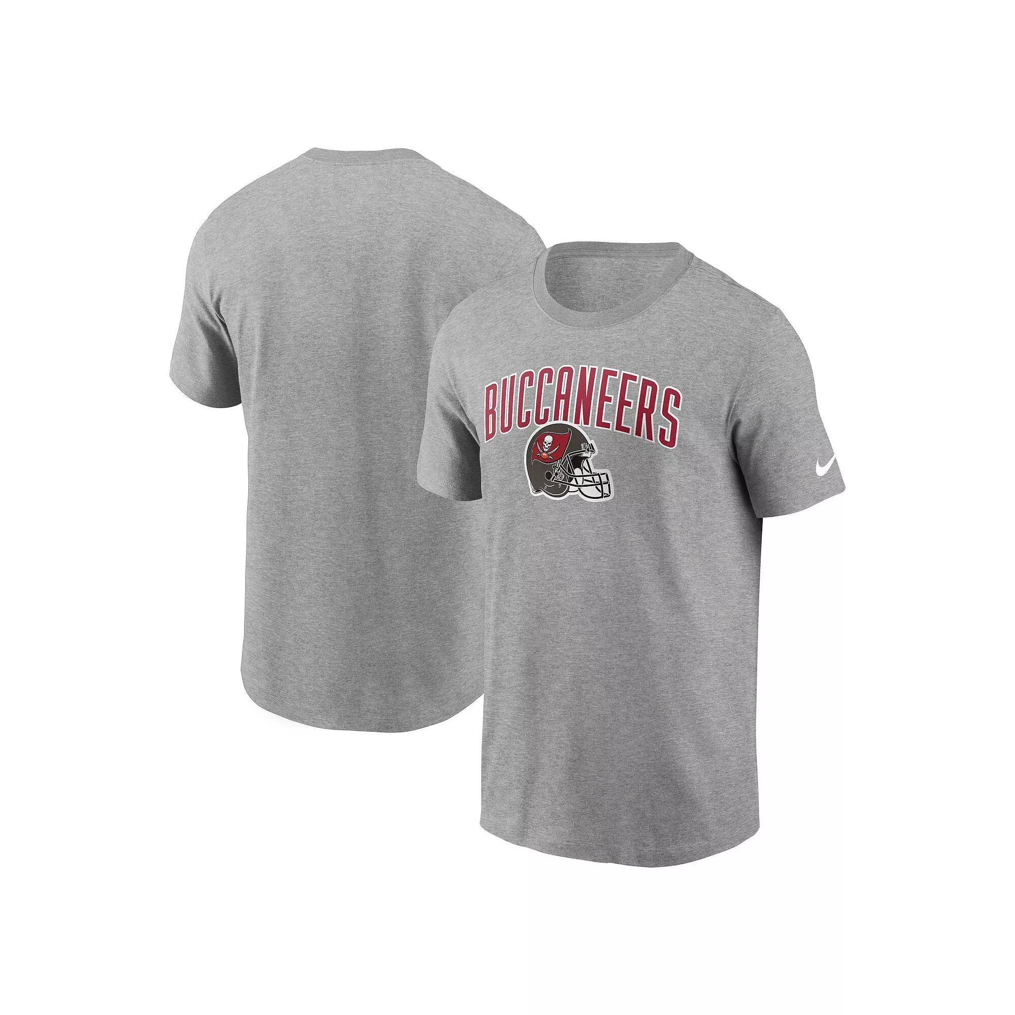 Men's Nike Heathered Gray Tampa Bay Buccaneers Team Athletic T-Shirt, Size: 3XL, Grey Product Image