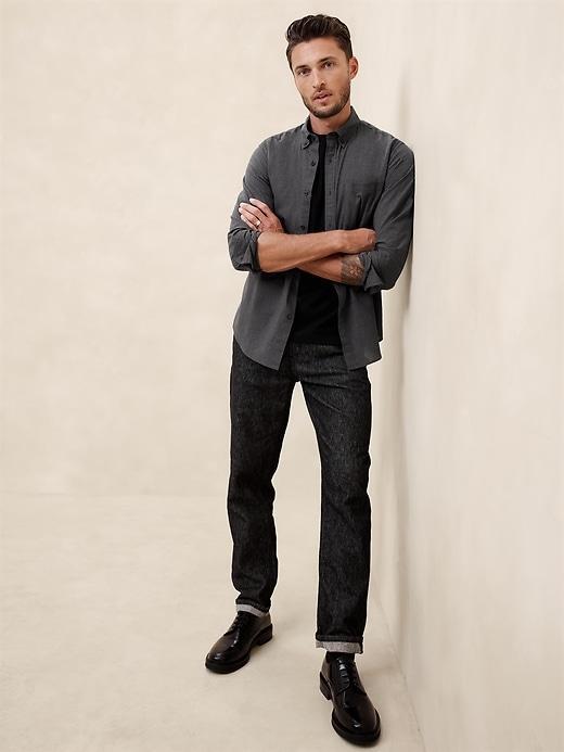 Slim Cotton Shirt Product Image