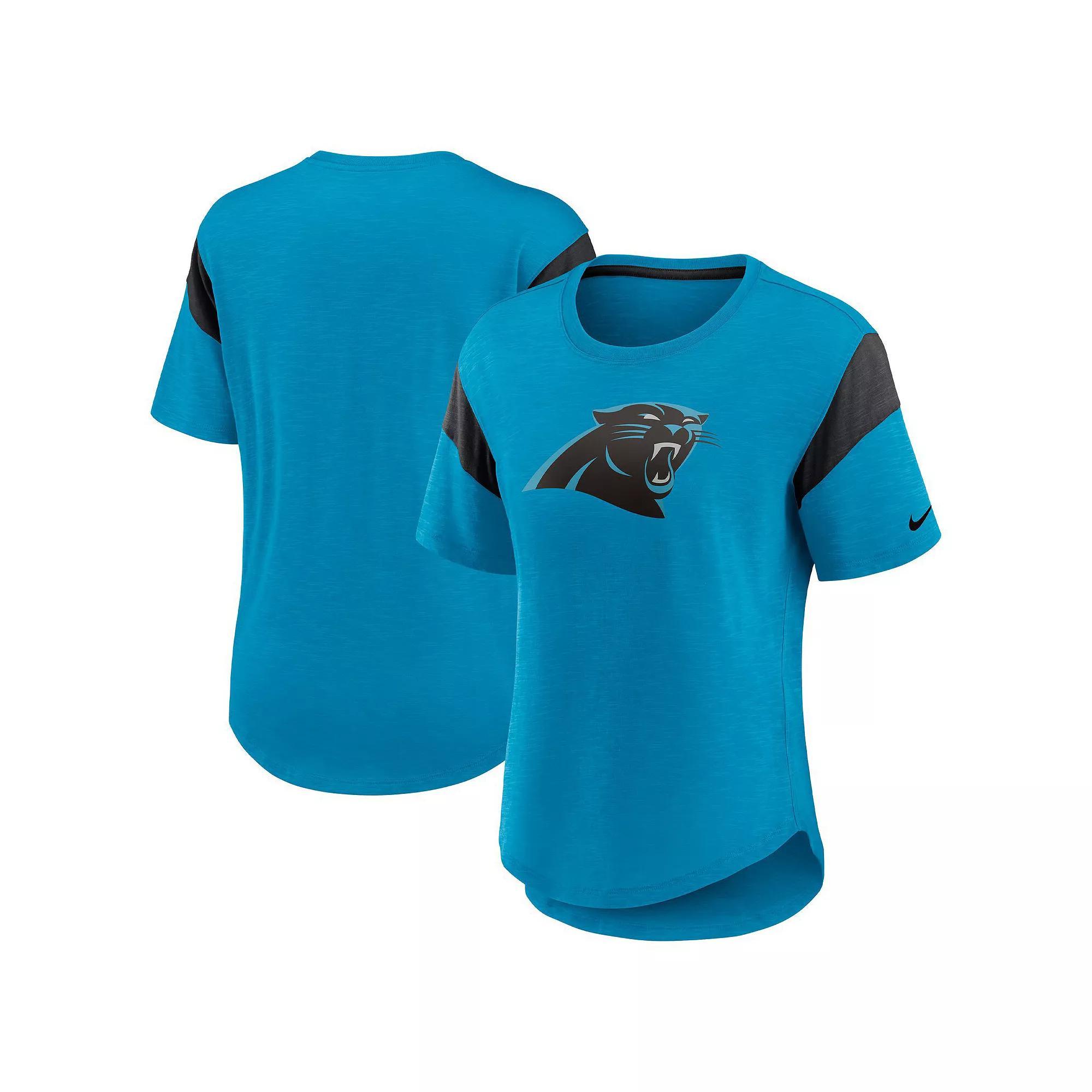 Women's Nike Blue Carolina Panthers Primary Logo Fashion Top,  Product Image