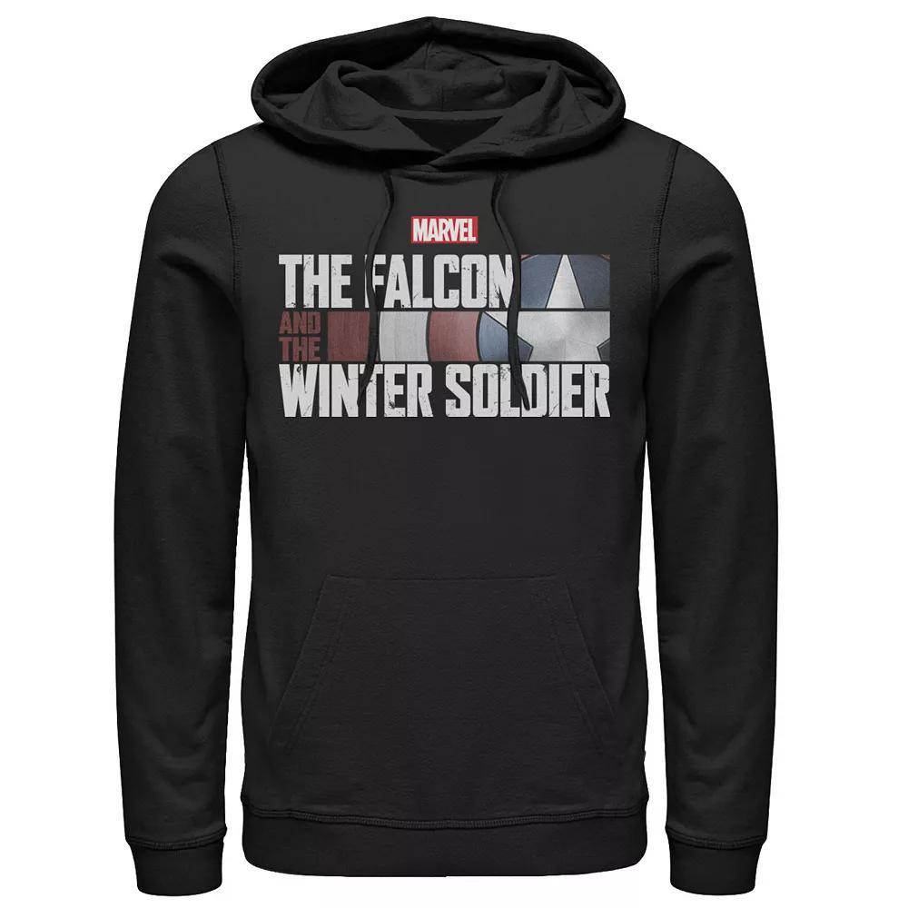 Men's Marvel The Falcon And The Winter Soldier Shield Logo Hoodie,  Product Image