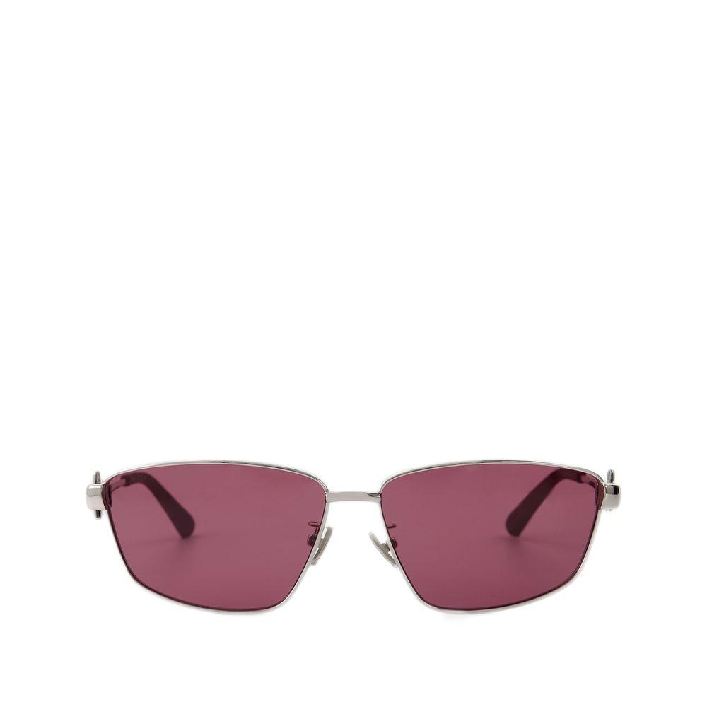 BOTTEGA VENETA Bv1185s Sunglasses In Silver Product Image