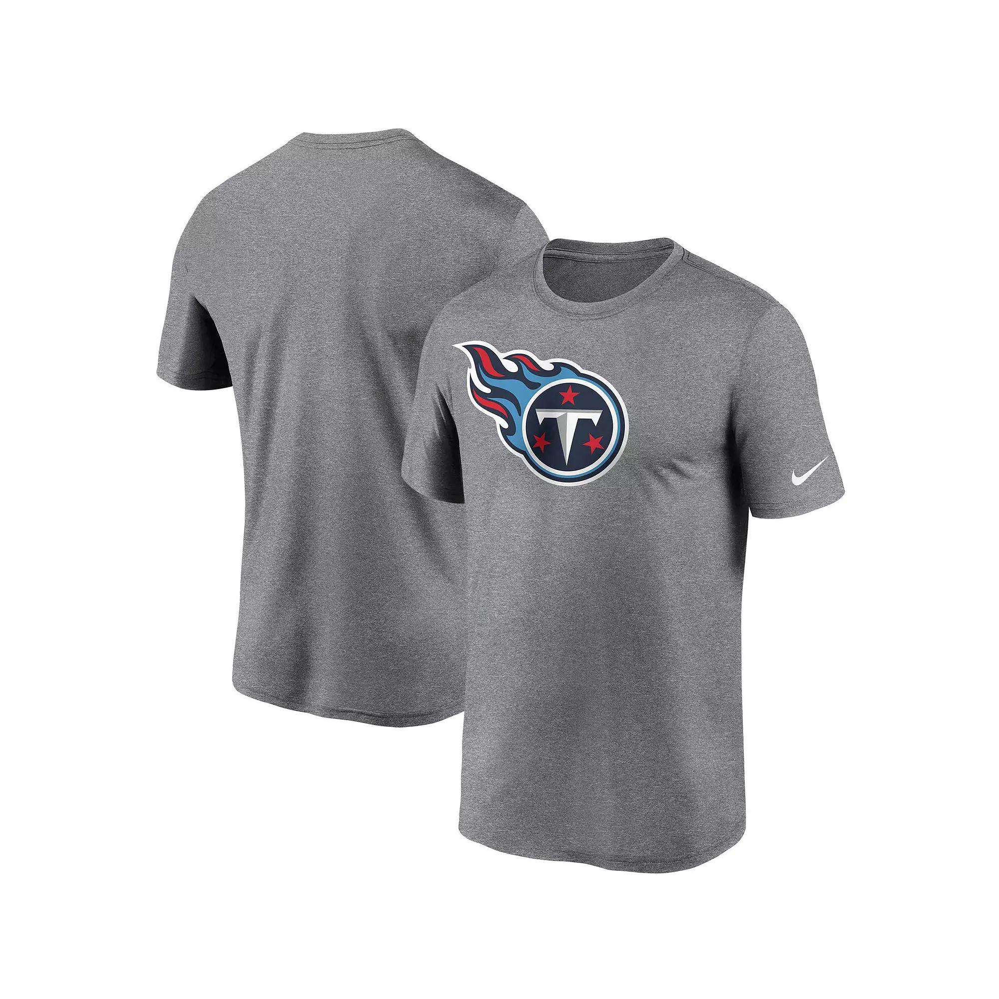 Men's Nike Heathered Gray New York Giants Icon Legend Performance T-Shirt,  Product Image