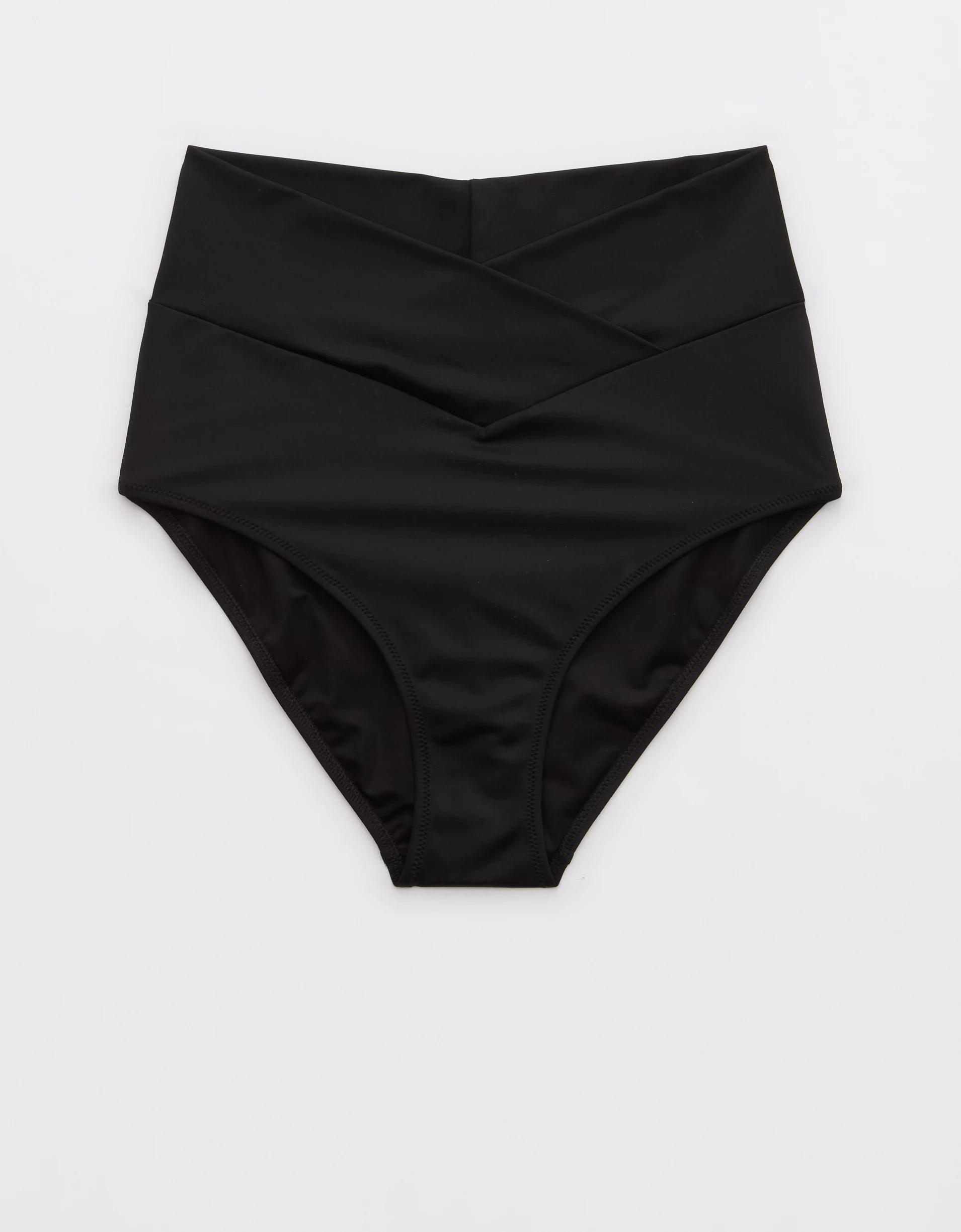 Aerie Crossover High Waisted Bikini Bottom Product Image