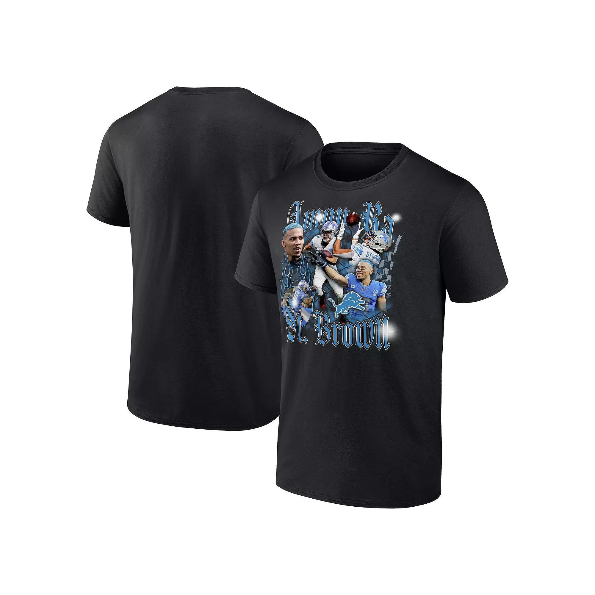 Men's Fanatics Lamar Jackson Black Baltimore Ravens Notorious Player Graphic T-Shirt,  Product Image