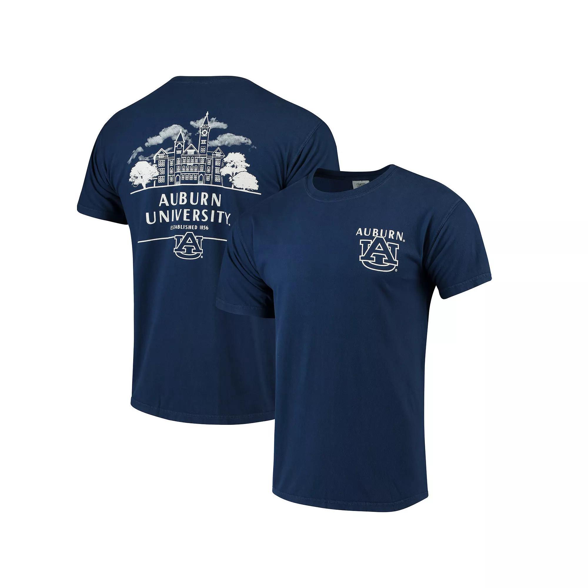 Mens Auburn Tigers Campus Local Comfort Colors T-Shirt Blue Product Image