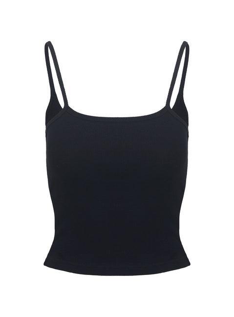 Baseline Rib Top Black Product Image