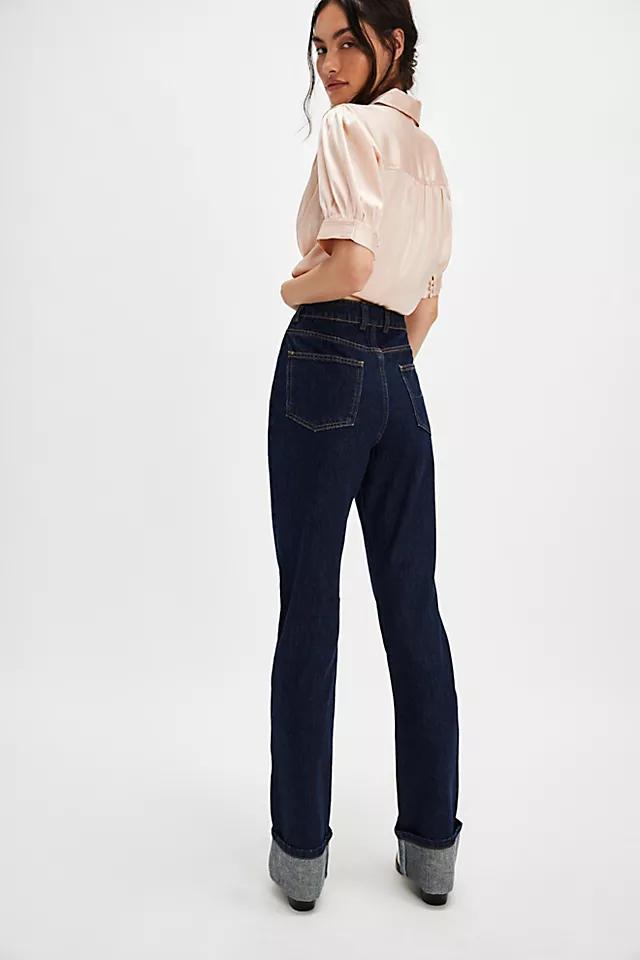 SER.O.YA Ashton High-Rise Slim Flare Jeans Product Image