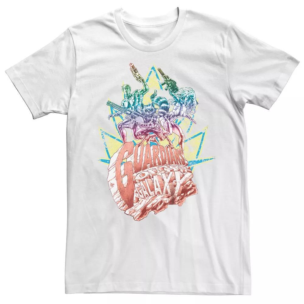 Men's Marvel Guardians Of The Galaxy Colorful Groupshot Graphic Tee,  Product Image