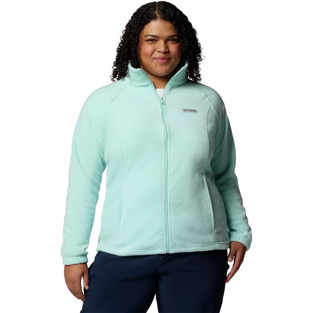 Plus Size Columbia Benton Springs Full-Zip Fleece Jacket, Women's, Size: 2XL, Spray Product Image