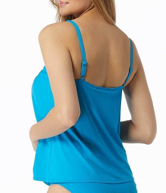 Coco Reef Classic Solids High Waisted Rollover Bikini Swim Bottom Product Image