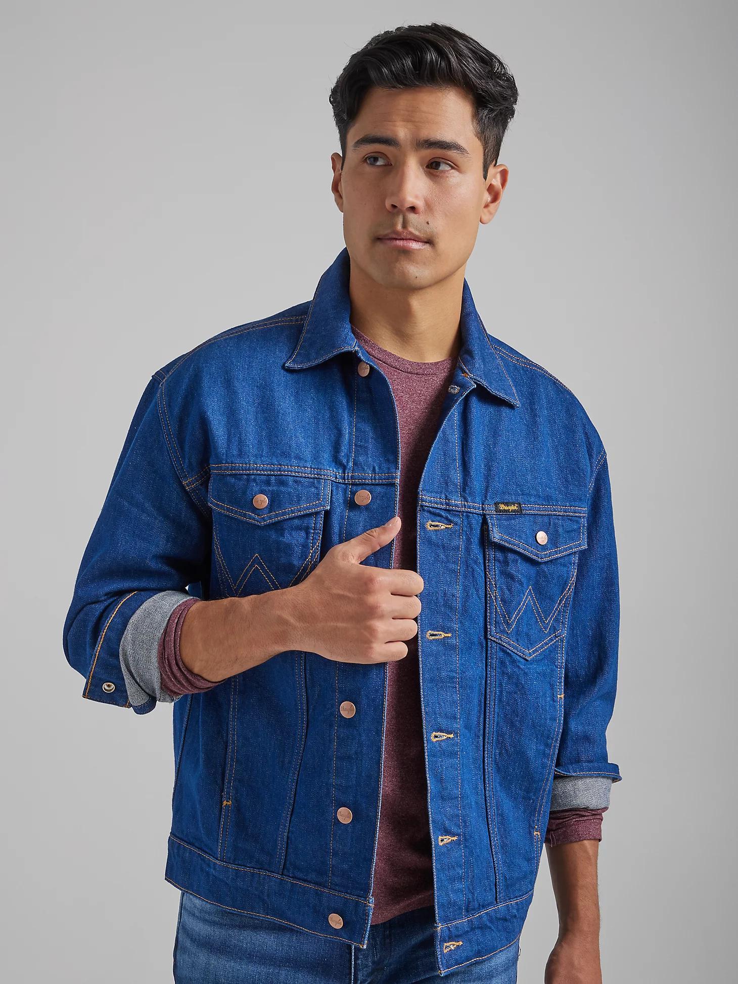 Men's Heritage Anti-Fit Jacket in Wrangler Blue Product Image