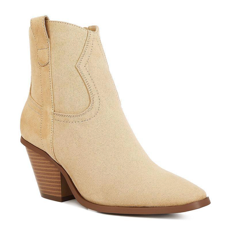 London Rag Elettra Womens Cowboy Ankle Boots Product Image