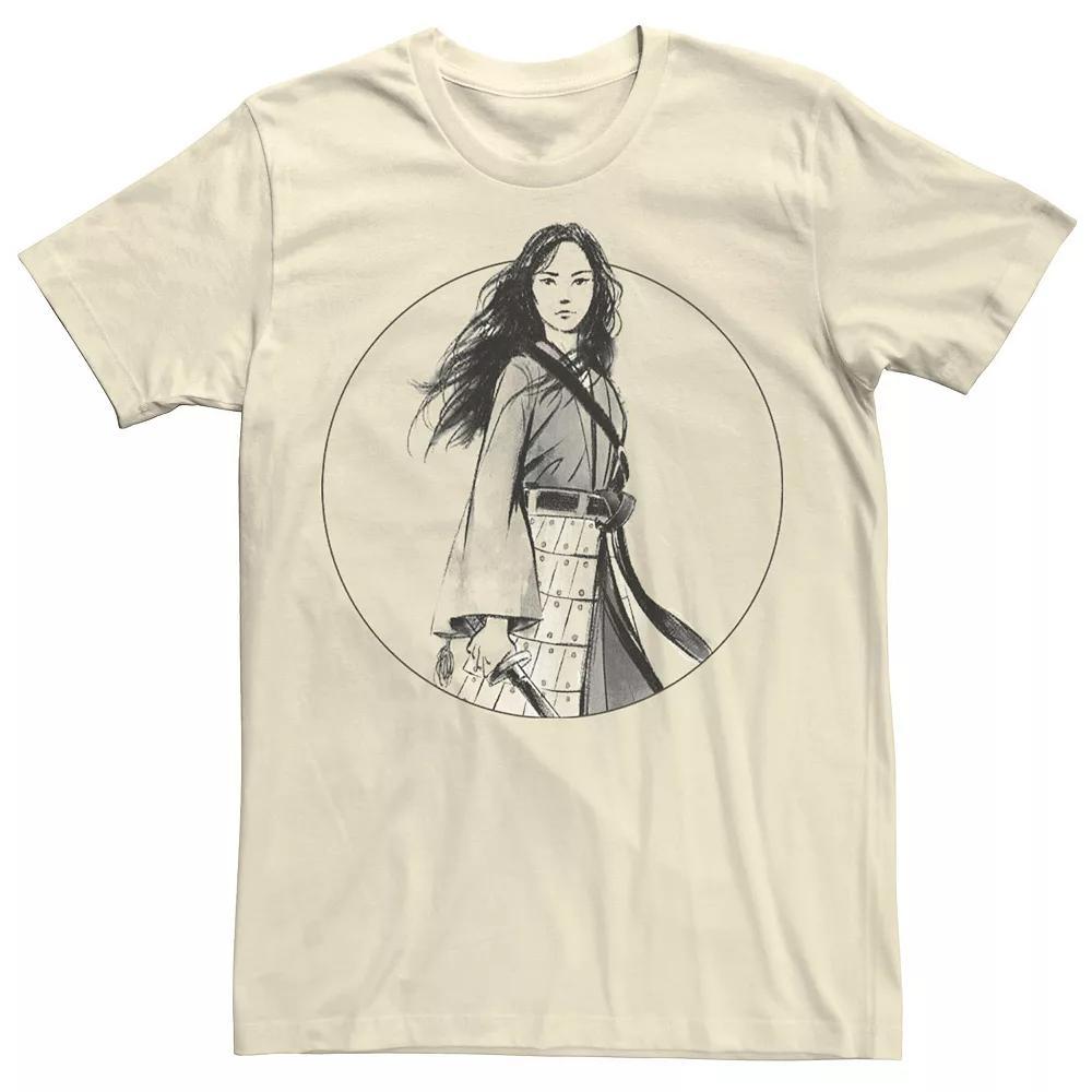 Disney's Mulan Live Action Mulan Simple Portrait Men's Tee,  Product Image
