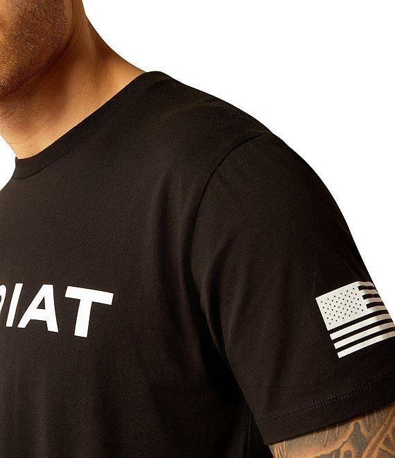 Ariat Shield Flag Short Sleeve Logo Graphic T-Shirt Product Image