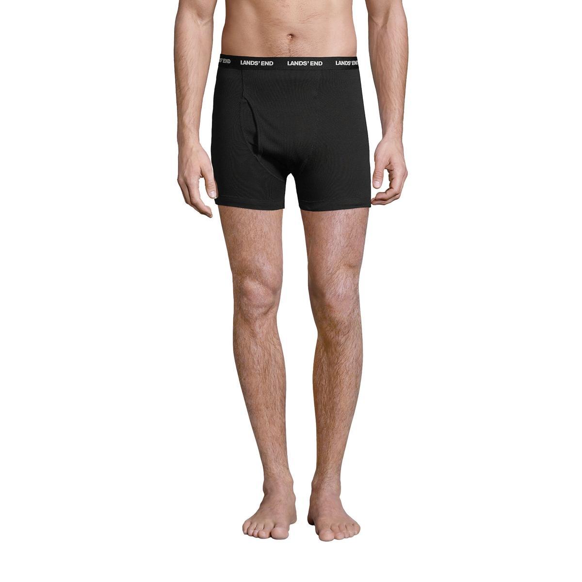 Mens Lands End 3-pack Knit Boxer Briefs Product Image