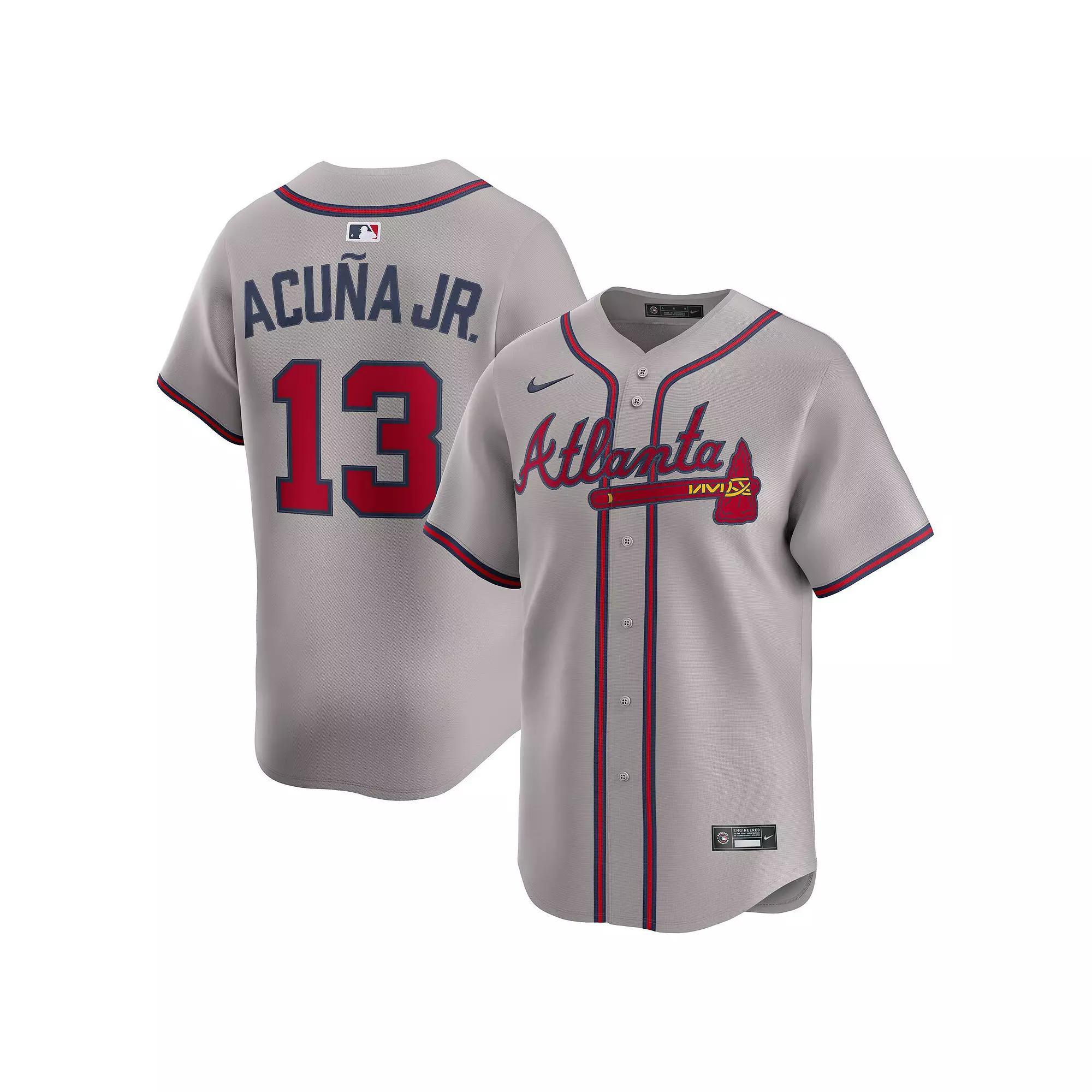 Ronald Acua Jr. Atlanta Braves Nike Mens Dri-FIT ADV MLB Limited Jersey | LM25AWROAW9-6Y0 Product Image
