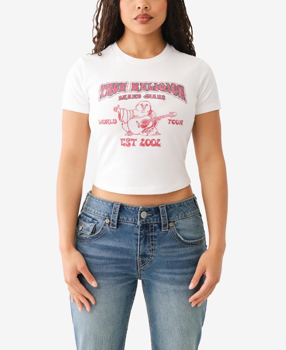 True Religion Womens Heritage Baby T-Shirt Product Image