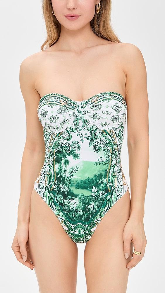 Camilla Ruched Cup Underwire One Piece | Shopbop Product Image