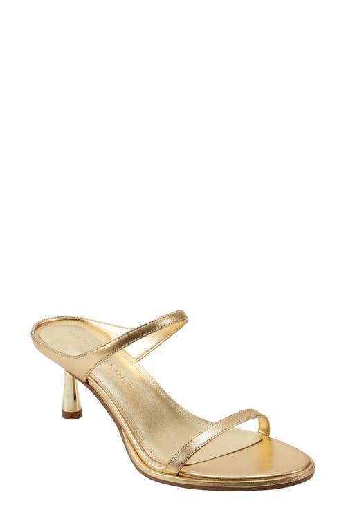 Marc Fisher Ltd. Womens Alonde Leather High Heel Slide Sandals Product Image