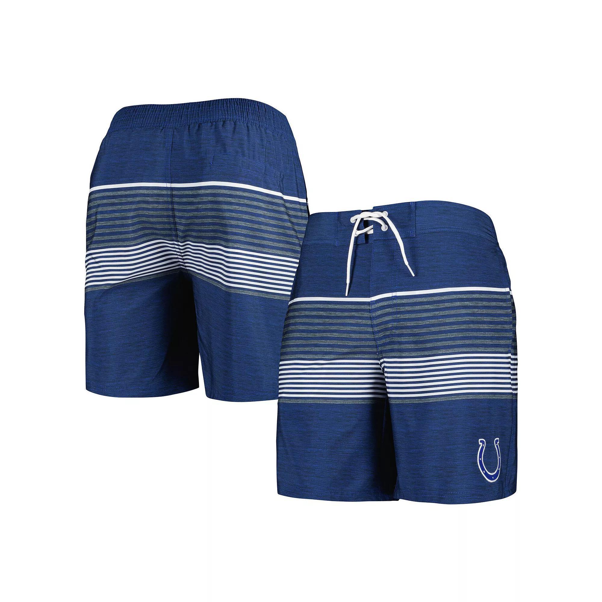 Men's G-III Sports by Carl Banks Royal Indianapolis Colts Coastline Volley Swim Shorts, Size: XL, Blue Product Image