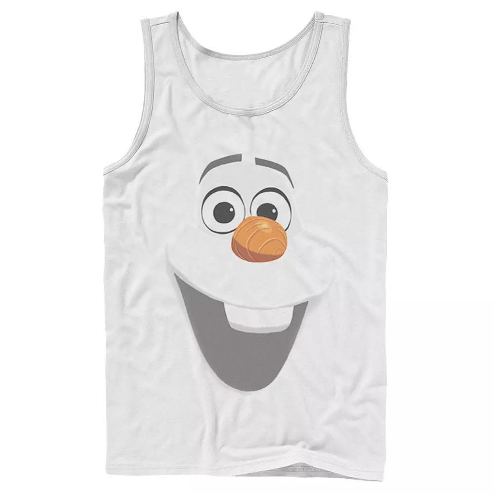 Men's Disney Frozen Olaf Big Face Tank Top,  Product Image