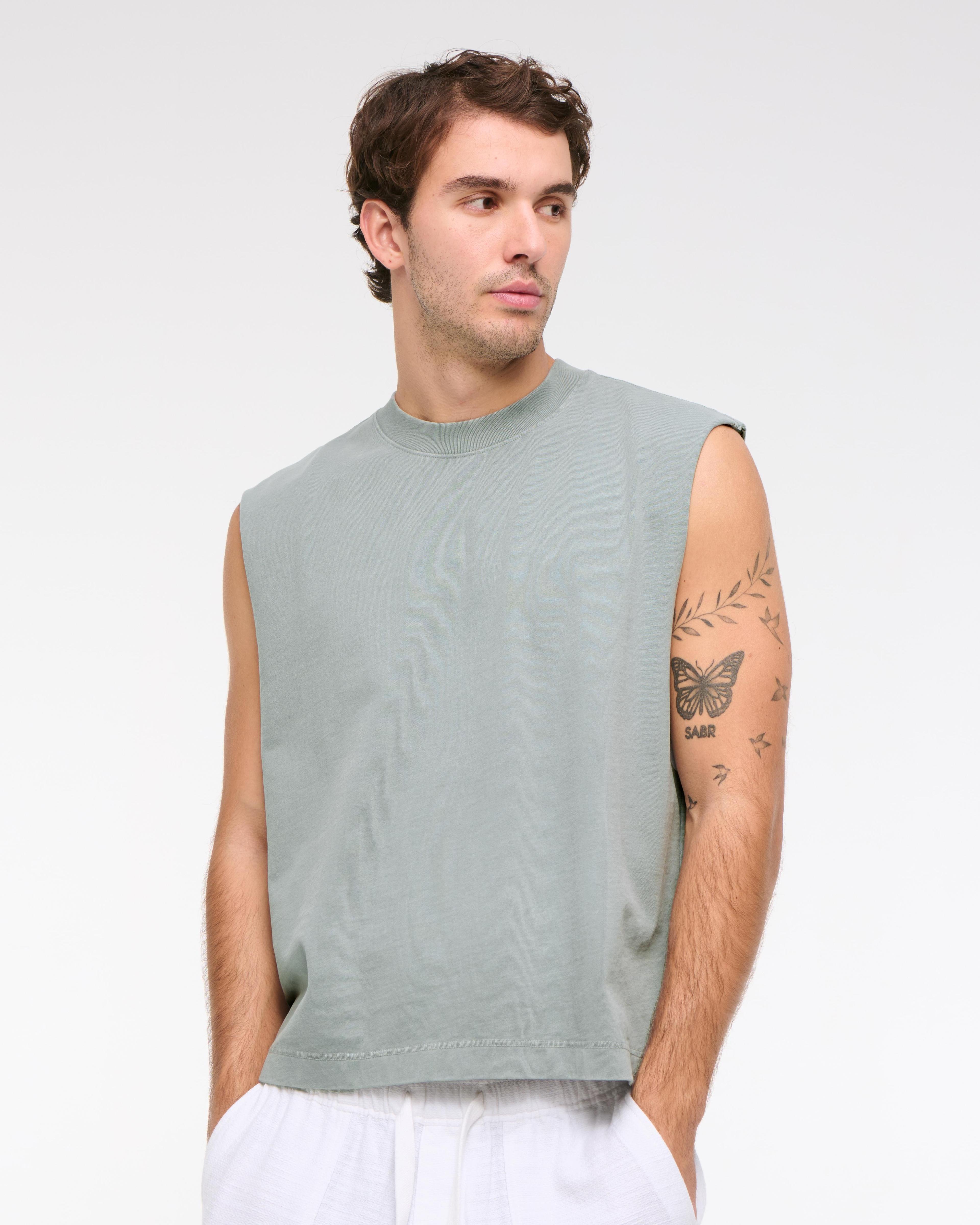 Premium Heavyweight Cropped Tank Product Image