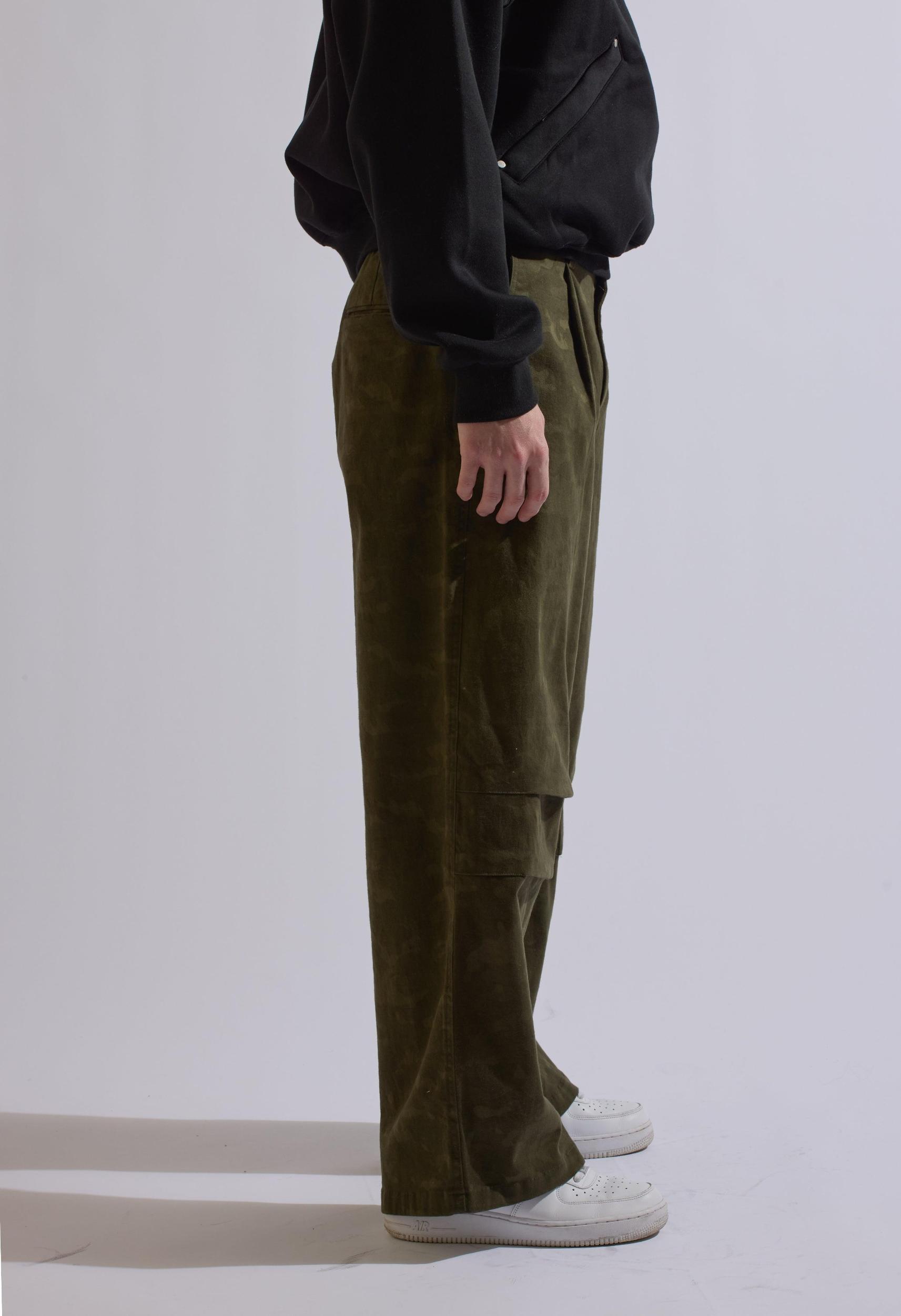 Camo Pants in Olive Product Image