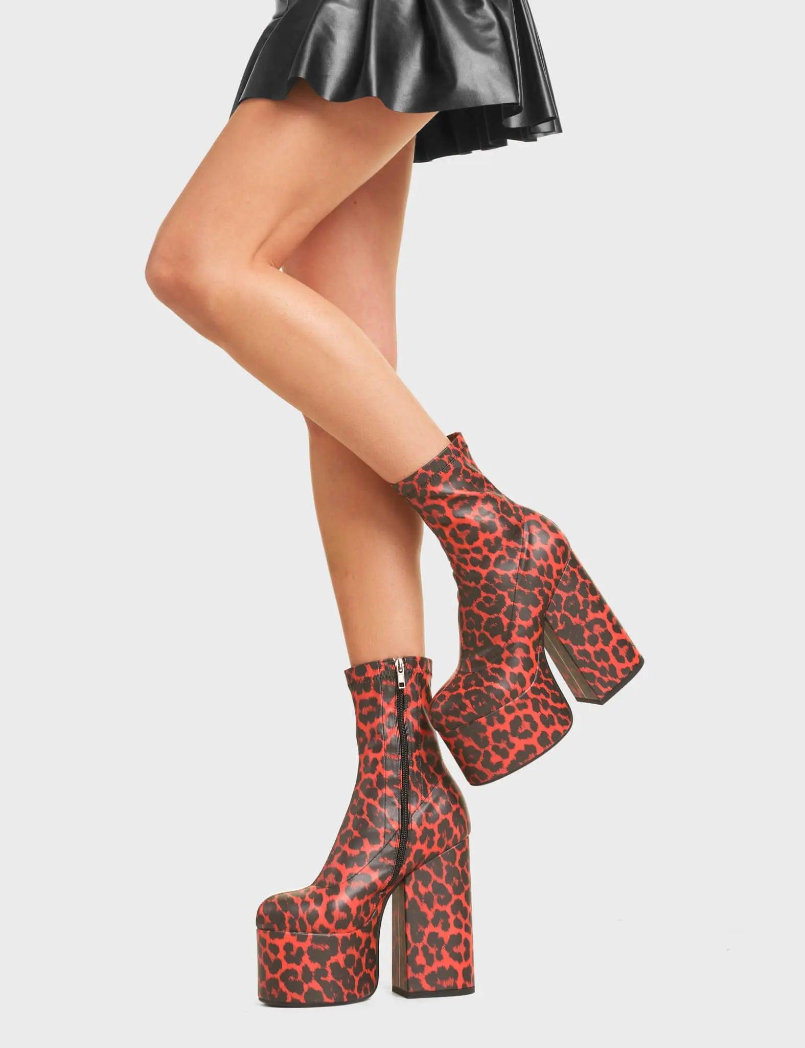 Complaints Platform Ankle Boots Product Image