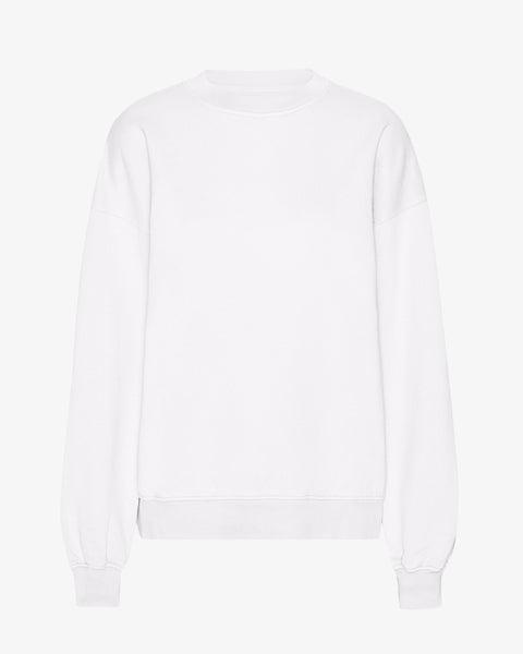 Organic Oversized Crew - Optical White Product Image