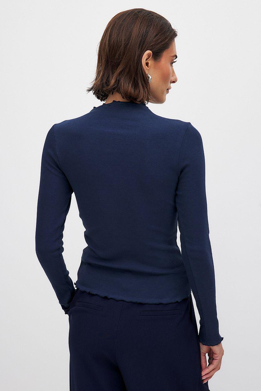 Babylock Ribbed Long Sleeve Top Product Image