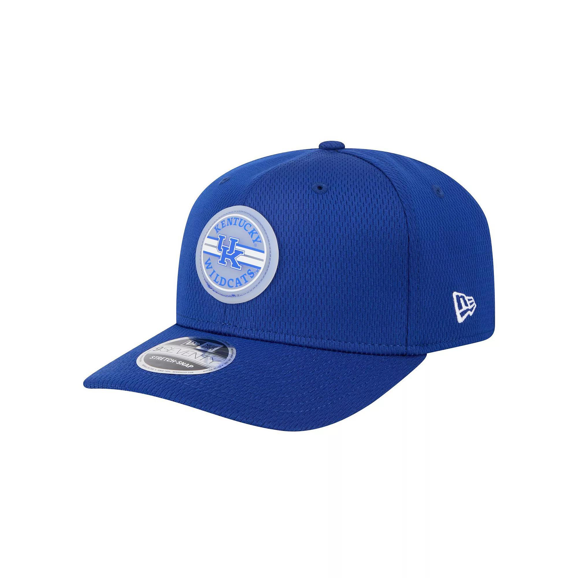 Men's New Era Royal Kentucky Wildcats Patched 9SEVENTY Stretch-Snap Adjustable Hat, Blue Product Image